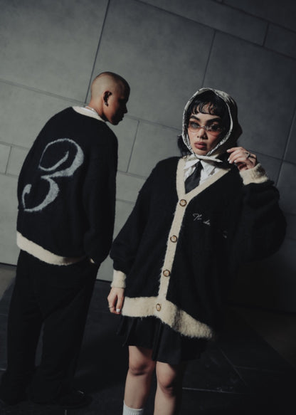 MOHAIR "MADE BY THEM" CARDIGAN