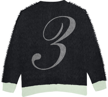 MOHAIR "MADE BY THEM" CARDIGAN